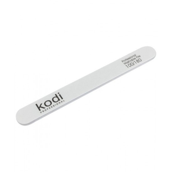 no.22  Straight file 100/180 white 178*19*4 mm Kodi - Kodi professional