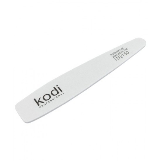 no.27 File conical form 150/150 white 178*32*4 mm Kodi - Kodi professional