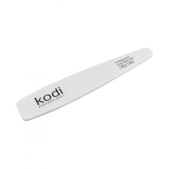 no.28 File conical form 180/180 white 178*32*4 mm Kodi - Kodi professional