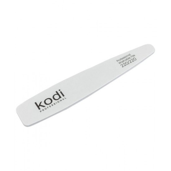 no.29 File conical form 220/220 white 178*32*4 mm Kodi - Kodi professional