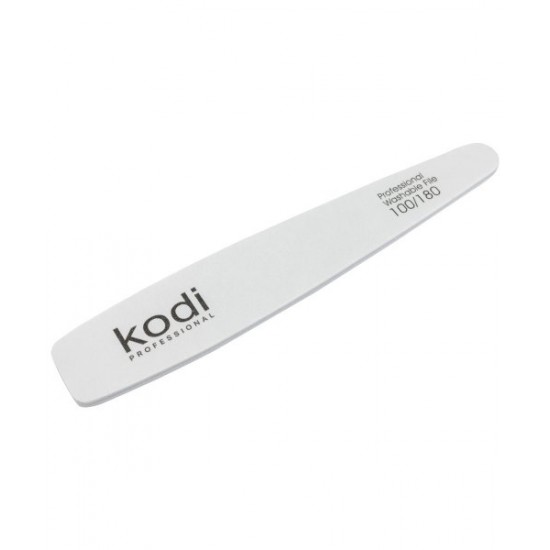 no.30 File conical form 100/180 white 178*32*4 mm Kodi - Коди профессионал