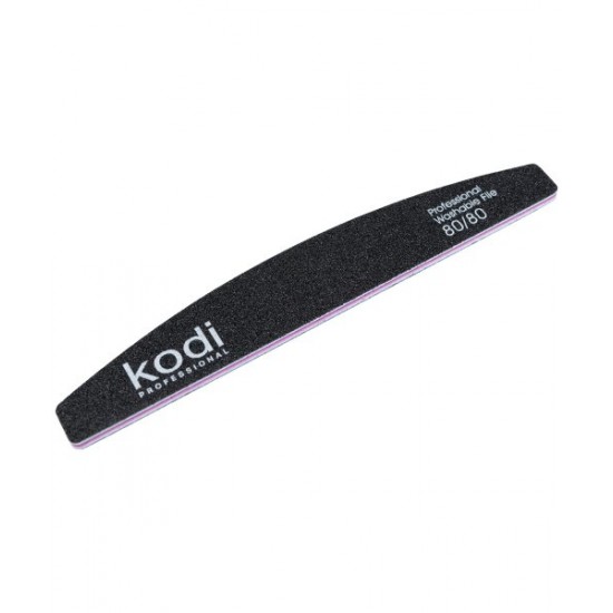 no.33 File Half 80/80 black 178*28*4 mm Kodi - Kodi professional