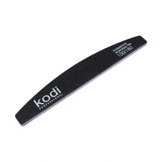 no.39 File Half 100/180 black 178*28*4 mm Kodi - Kodi professional