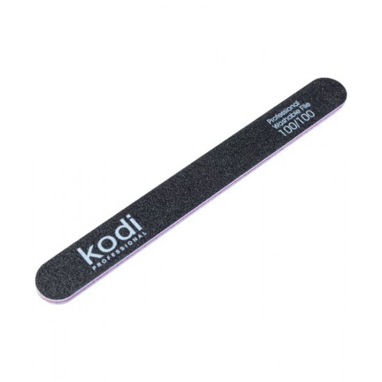 no.45  Straight file 100/100 black 178*19*4 mm Kodi - Kodi professional