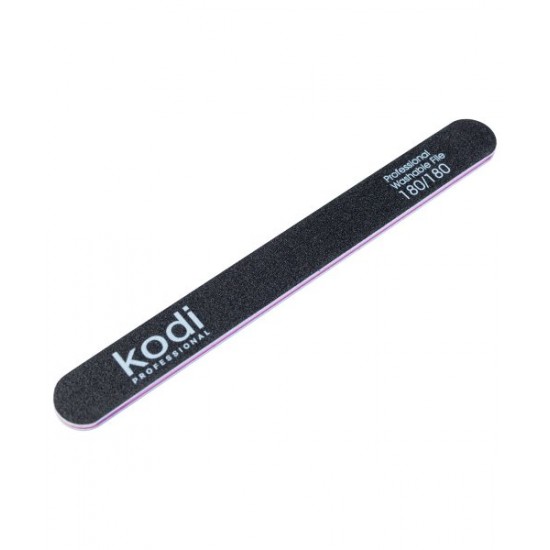 no.48  Straight file 180/180 black 178*19*4 mm Kodi - Kodi professional