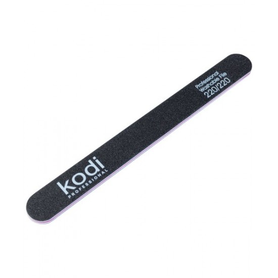 no.49  Straight file 220/220 black 178*19*4 mm Kodi - Kodi professional