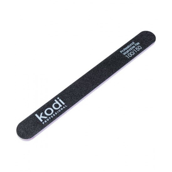 no.52  Straight file 100/150 black 178*19*4 mm Kodi - Kodi professional