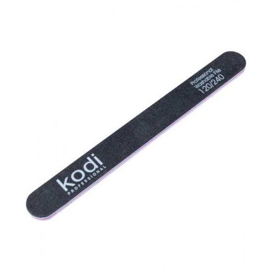 no.54  Straight file 120/240 black 178*19*4 mm Kodi - Kodi professional
