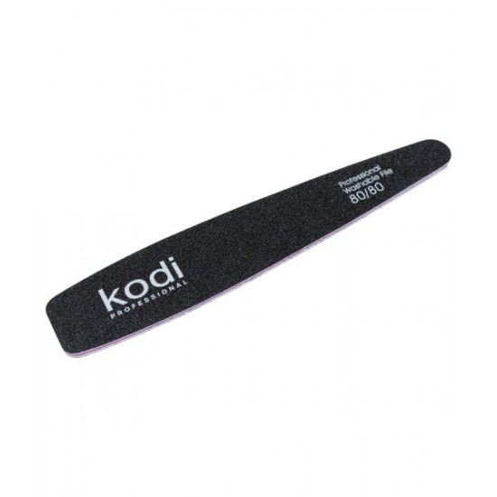 no.55 File conical form 80/80 black 178*32*4 mm Kodi - Kodi professional
