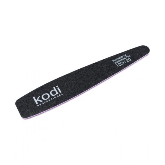 no.57 File conical form 120/120 black 178*32*4 mm Kodi - Kodi professional