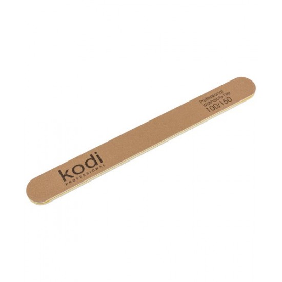 no.6  Straight file 100/150 gold 178*19*4 mm Kodi - Kodi professional