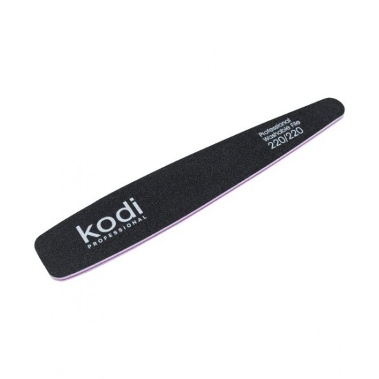 no.60 File conical form 220/220 black 178*32*4 mm Kodi - Kodi professional