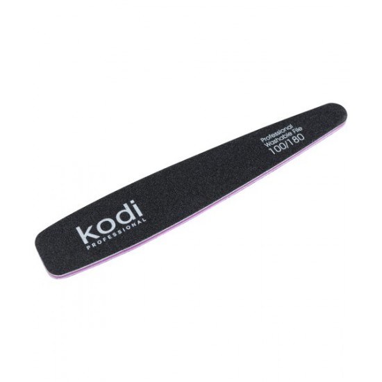 no.61 File conical form 100/180 black 178*32*4 mm Kodi - Kodi professional