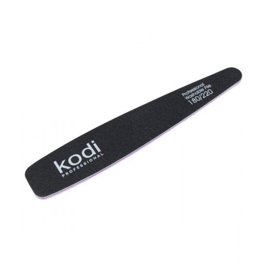 no.62 File conical form 180/220 black 178*32*4 mm Kodi - Kodi professional