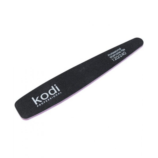 no.65 File conical form 120/240 black 178*32*4 mm Kodi - Kodi professional