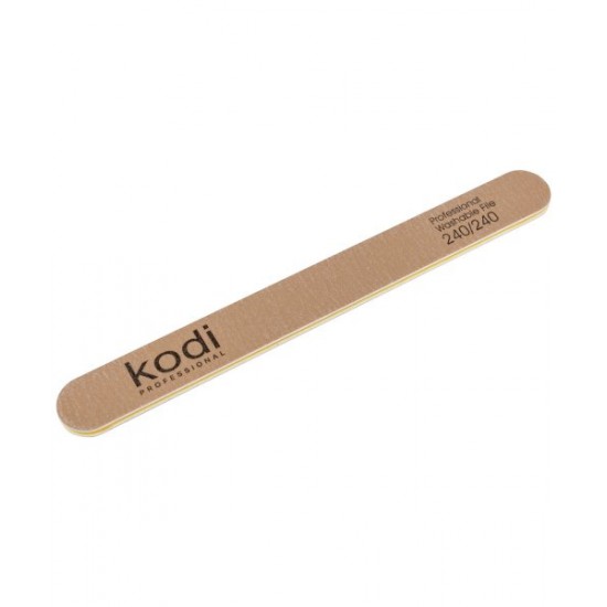 no.7  Straight file 240/240 gold 178*19*4 mm Kodi - Kodi professional