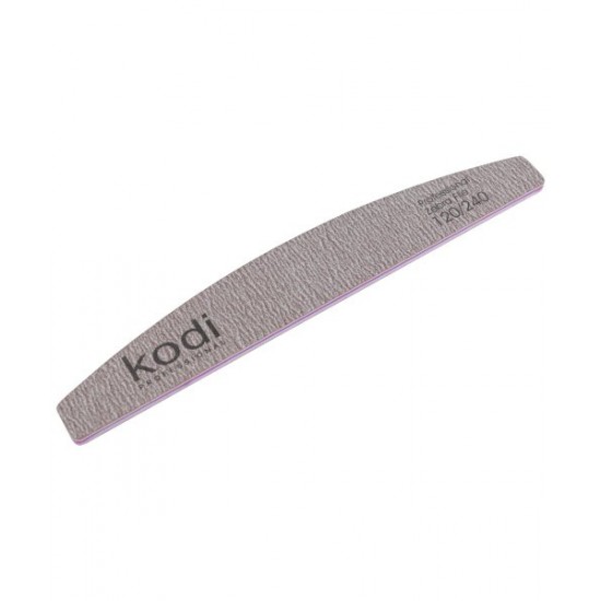 no.76 File Half 120/240 brown 178*28*4 mm Kodi - Kodi professional