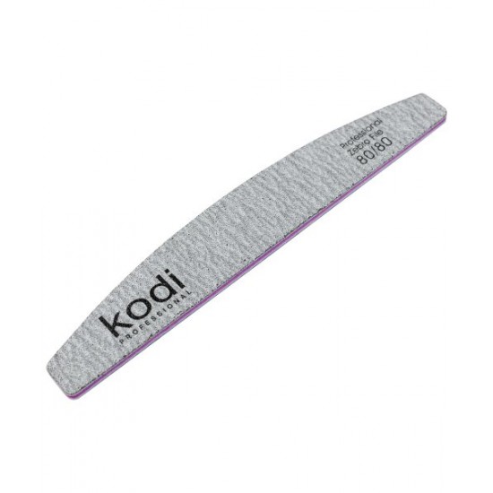no.88 File Half 80/80 grey 178*28*4 mm Kodi - Коди профессионал