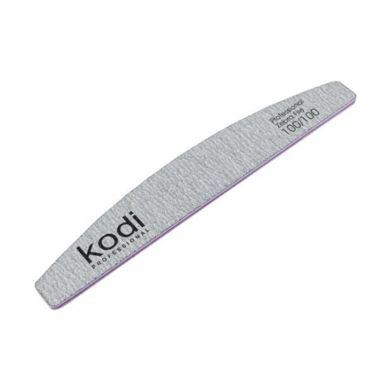 no.89 File Half 100/100 grey 178*28*4 mm Kodi - Коди профессионал