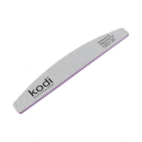 no.90 File Half 120/120 grey 178*28*4 mm Kodi - Kodi professional