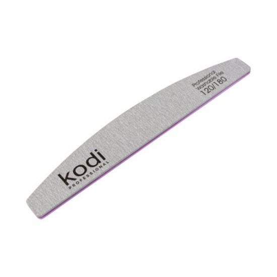 no.97 File Half 120/180 grey 178*28*4 mm Kodi - Kodi professional