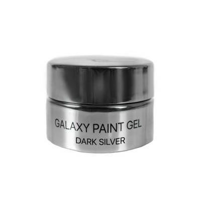 Gel paint "GALAXY" Dark silver 01