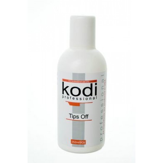 Tips Off  252 ml. Liquid for removing artificial nails  - Kodi professional