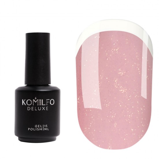 Komilfo Glitter Rubber French Base KC004 15 ml