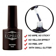 Glitter top coat 8 ml Komilfo