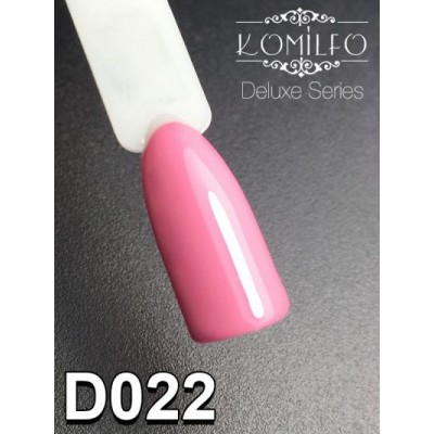 Gel polish D022 8 ml Komilfo Deluxe (pink, enamel)