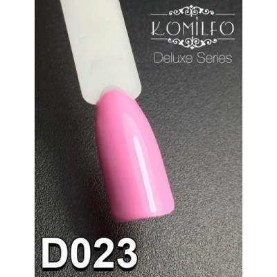 Gel polish D023 8 ml Komilfo Deluxe (pink carnation, enamel)