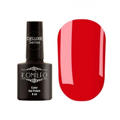 Gel polish D087 8 ml Komilfo Deluxe (dark red, enamel)