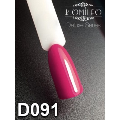 Gel polish D091 8 ml Komilfo Deluxe (purple-pink, enamel)