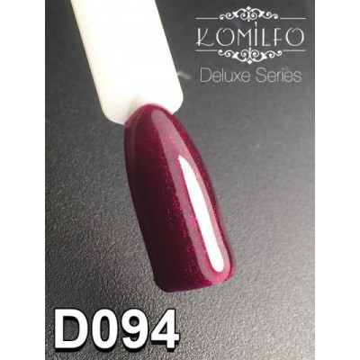 Gel polish D094 8 ml Komilfo Deluxe (bright plum with shimmer)