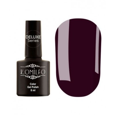 Gel polish D102 8 ml Komilfo Deluxe (black-violet, enamel)