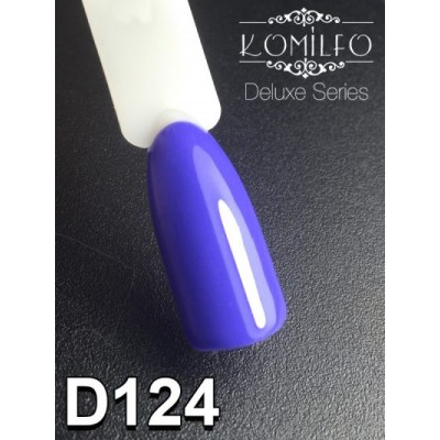 Gel polish D124 8 ml Komilfo Deluxe (muted blue, enamel)