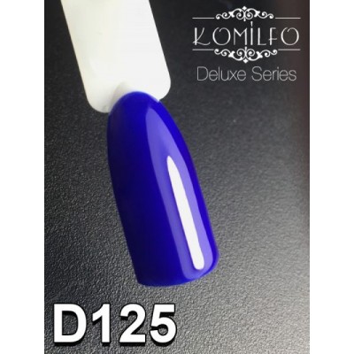 Gel polish D125 8 ml Komilfo Deluxe (blue, enamel)