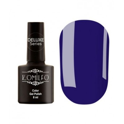 Gel polish D129 8 ml Komilfo Deluxe (muted, dark blue, enamel)