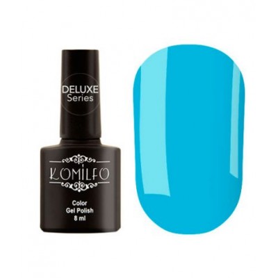 Gel polish D132 8 ml Komilfo Deluxe (bright blue, enamel)