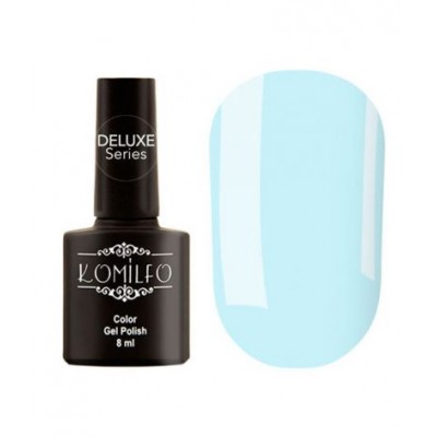 Gel polish D136 8 ml Komilfo Deluxe (pale blue, enamel)
