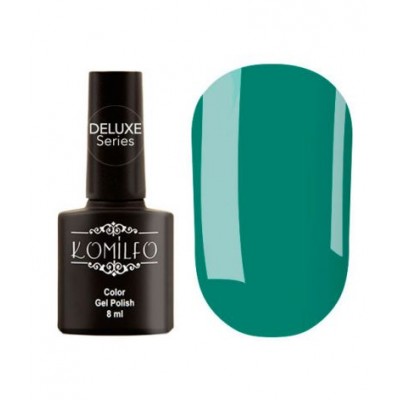 Gel polish D151 8 ml Komilfo Deluxe (dark turquoise green, enamel)