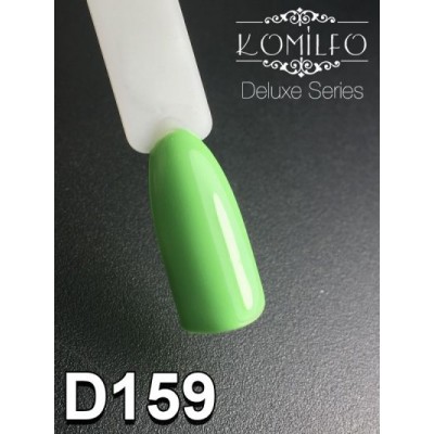 Gel polish D159 8 ml Komilfo Deluxe (rich light green, enamel)