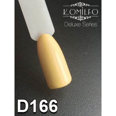 Gel polish D166 8 ml Komilfo Deluxe (dark yellow, enamel)