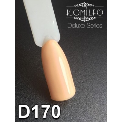 Gel polish D170 8 ml Komilfo Deluxe (light peach, enamel)