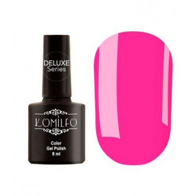 Gel polish D173 8 ml Komilfo Deluxe (bright, intense pink, neon, enamel)