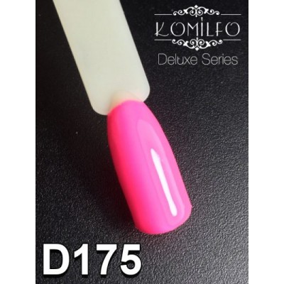 Gel polish D175 8 ml Komilfo Deluxe (delicate, deep pink, enamel)