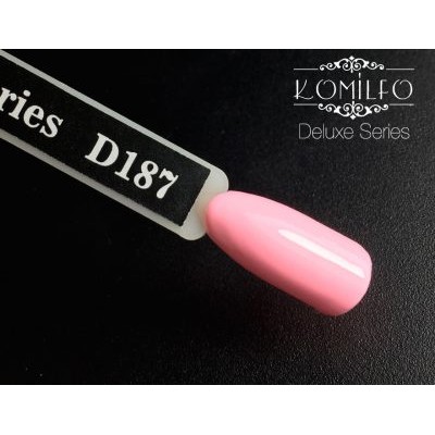 Gel polish D187 8 ml Komilfo Deluxe (light pink, enamel)