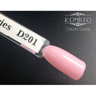 Gel polish D201 8 ml Komilfo Deluxe (light pink, with shimmer, for french)