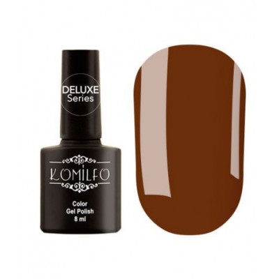 Gel polish D216 8 ml Komilfo Deluxe (dark brown, enamel)