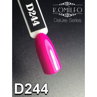 Gel polish D244 8 ml Komilfo Deluxe (fuchsia, enamel)